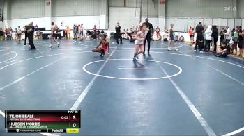 110 lbs Semifinal - TeJon Beals, Victory Elite Wrestling vs Hudson Morris, All American Training Center