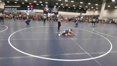 125 lbs Champ. Rd Of 64 - Jazzman Khoundet, Stallions Wrestling Club vs Charlie Dolan, Izzy Style Wrestling