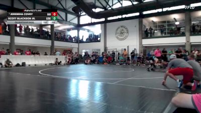 104-112 lbs Quarterfinal - Jeremiha Covey, Hannibal vs Scott Blackson Jr., Collum Trained School Of Wrest