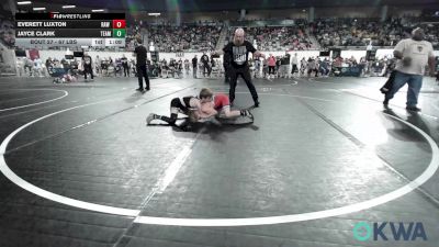 67 lbs Round Of 16 - Everett Luxton, Raw Wrestling Club vs Jayce Clark, Team Nomad