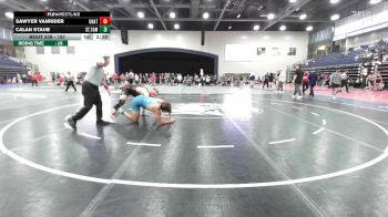 197 lbs Cons. Round 3 - Sawyer VanRider, Campbell University vs Calan Staub, Unattached Mt Olive
