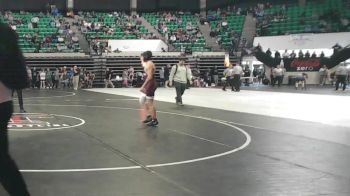 5A 126 lbs Cons. Round 2 - Mark Cisneros, Saint Clair County vs Bryson Lacour, Lincoln
