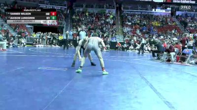 2A-138 lbs Champ. Round 2 - Tanner Wilson, Independence vs Jaxson Lundgren, North Fayette Valley