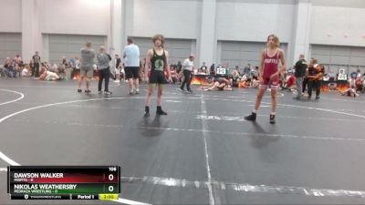 106 lbs Placement (4 Team) - Dawson Walker, Misfits vs Nikolas Weathersby, Pedraza Wrestling