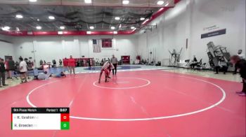 122-134 lbs 9th Place Match - Rashid Ibrahim, North Central vs Reese Breeden, Center Grove