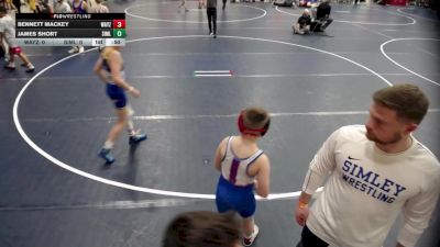 Elementary - 92 lbs Tyce Harty, Wayzata vs Jace Matson, Simley