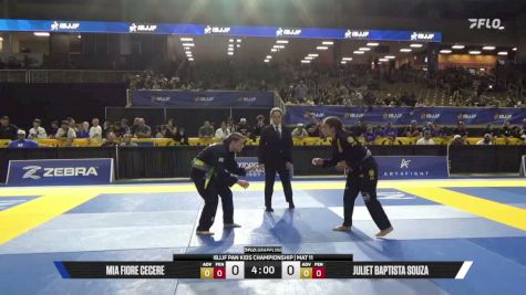 Mia Fiore Cecere vs Juliet Baptista Souza 2026 Pan Kids Jiu-Jitsu IBJJF Championship