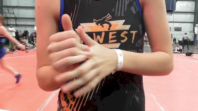 50 kg Final - Mia Forberg, Apex (OH) Girls - W vs Harper Thomas, PA West White - W