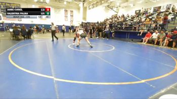 170 lbs Cons. Round 2 - Jamie Curiel, El Toro vs Valentina Palma, Villa Park