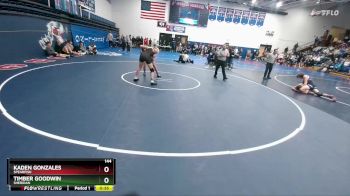 144 lbs Cons. Round 2 - Timber Goodwin, Sheridan vs Kaden Gonzales, Spearfish