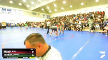 285 lbs Quarterfinal - Anthony Castro, North Torrance vs Michael Rivas, Legacy WC