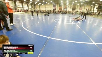 130 lbs Rd# 2 10:30am Friday - JOAQUIN CHACON, West Coast Riders vs Kylan Ooton, Lions Wrestling Academy