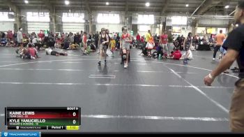 96 lbs Round 3 (6 Team) - Kaine Lewis, Team Ohio vs Kyle Yanuciello, Vougar`s Honors
