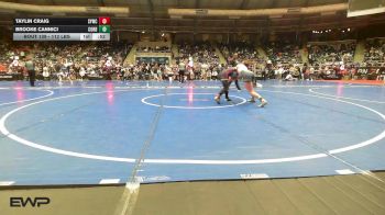 112 lbs Consi Of 16 #2 - Taylin Craig, Seymour Youth Wrestling Club vs Brooke Cannici, Cordoba Trained