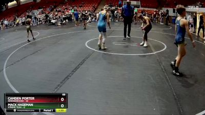 68 lbs Round 6 (8 Team) - Camden Porter, Neighborhood vs Mack Hageman, Xtreme Team