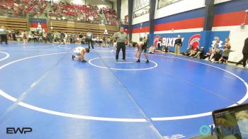 100 lbs Round Of 16 - Noe Izaguirre, Hilldale Youth Wrestling Club vs Deagen Martinez, Berryhill Wrestling Club