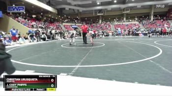 79 lbs Cons. Round 3 - J. Cody Phipps, Clearwater vs Christian Urusquieta, Maize WC