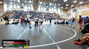 126 lbs Cons. Round 2 - Seth Breeding, Venice High School vs Bryan Garcia, Eagle Empire