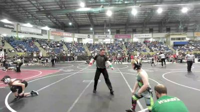 100 lbs Round Of 16 - Leonardo Hernandez, Little Warrior WC vs Timothy Bretz, Holyoke