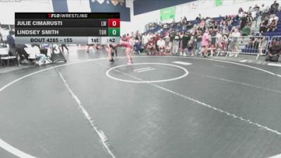 155 lbs Cons. Round 3 - Julie Cimarusti, Legacy WC vs Lindsey Smith, Torrance
