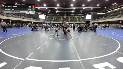 Consolation - Isabella Zaak, Estell Manor vs Sydney Yu, Germantown