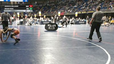 96 lbs Consy 1 - Hudsyn Williams, Montrose vs Isaiah Rice, Ringgold