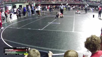 80 lbs Cons. Round 1 - Jack DeHart, Nebraska Wrestling Academy vs DiMaggio Gomez, Scottsbluff Wrestling Club