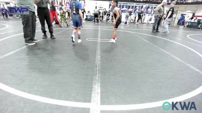 70 lbs Consi Of 8 #2 - Jerald Torres, OKC Saints Wrestling vs Lucy Wilson, Newcastle Youth Wrestling