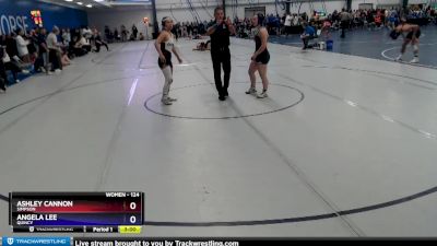 124 lbs Champ. Round 2 - Ashley Cannon, Simpson vs Angela Lee, Quincy