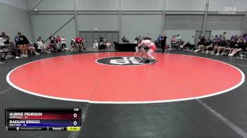 125 lbs Placement Matches (8 Team) - Aubrie Pehrson, Nebraska vs Raegan Briggs, Ohio Red