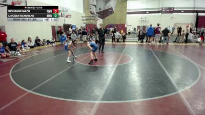 97 lbs Semis - Benjamin Mack, Pursuit Wrestling vs Lincoln Schuelke, Berge Elite Wrestling Academy