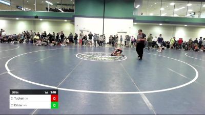 50 lbs Round Of 16 - Callahan Tucker, OH vs Connor Cihlar, MN