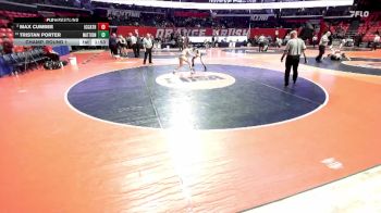 2A 126 lbs Champ. Round 1 - Tristan Porter, Mattoon vs Max Cumbee, Elmhurst (IC Catholic)
