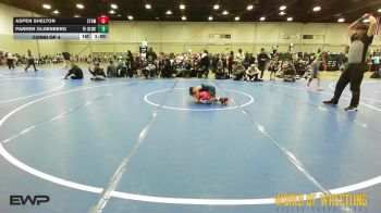 55 lbs Consi Of 4 - Aspen Shelton, Storm 9U vs Parker Oldenberg, Potentially Dangerous
