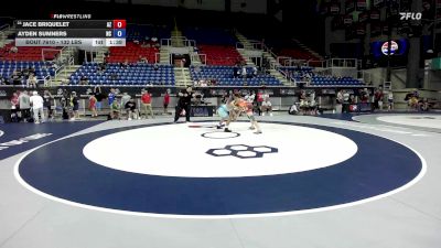 132 lbs Cons. Rd Of 32 - Jace Briquelet, AZ vs Ayden Sumners, NC