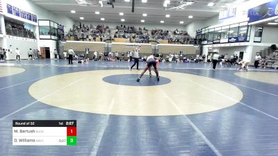 184 lbs Round Of 32 - Michael Bartush, Bucknell vs Daniel Williams, Navy