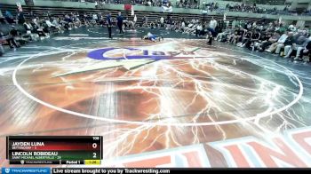 106 lbs Round 1 (4 Team) - Lincoln Robideau, Saint Michael Albertville vs Jayden Luna, Bettendorf