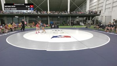 115 lbs Brynna Keys, South Carolina vs Harley Eidens, New York