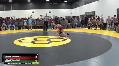 70 lbs Round 3 (6 Team) - Kaiden Galindez, Revival vs Logan Vallalla, Team 922
