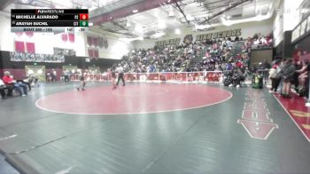 105 lbs Cons. Round 4 - Arayah Suchil, Citrus Valley vs Michelle Alvarado, Palm Springs