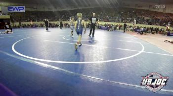 58 lbs Rr Rnd 1 - Rodie Brite, Newcastle Youth Wrestling vs Breckin DeAnda, Husky Wrestling Club