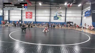 75 lbs Jacob Graber, Minnesota vs Greyson Goodwin, Illinois