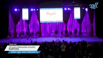 Top Gun Cheerleading Academy - Raptors [2025 L1 Junior - Novice - Restrictions - D2 Day 1] 2025 The American Royale Sevierville Nationals