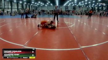 115 lbs Rd# 4- 2:00pm Friday Final Pool - Schaeffer Ashby, SELECT, Utah vs Zachary Donalson, Oklahoma Elite