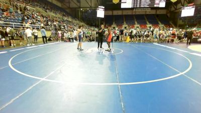 132 lbs Cons 64 #1 - Kahlil Akinyemi, VA vs Kaleb Flores, NC