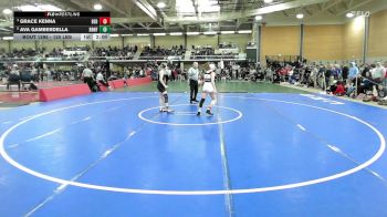 120 lbs 5th Place - Grace Kenna, Bedford vs Ava Gamberdella, Branford