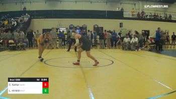 Consolation - Christian Salter, Gardner-Webb vs Lane Hinkle, Kent State