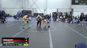 72 lbs Semis (4 Team) - Dylan Kessler, River WC vs Dane Malone, Mat Assassins