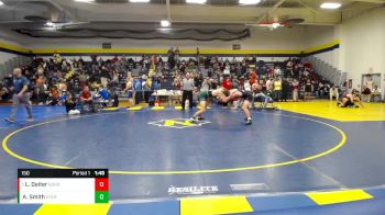 150 lbs Round 5 - Landon Deiter, BOWLING GREEN vs Adam Smith, EVERGREEN