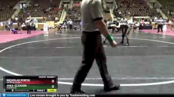 126 lbs Champ. Round 1 - Shea Gleason, Elberta HS vs Nicholas Portis, Baldwin County